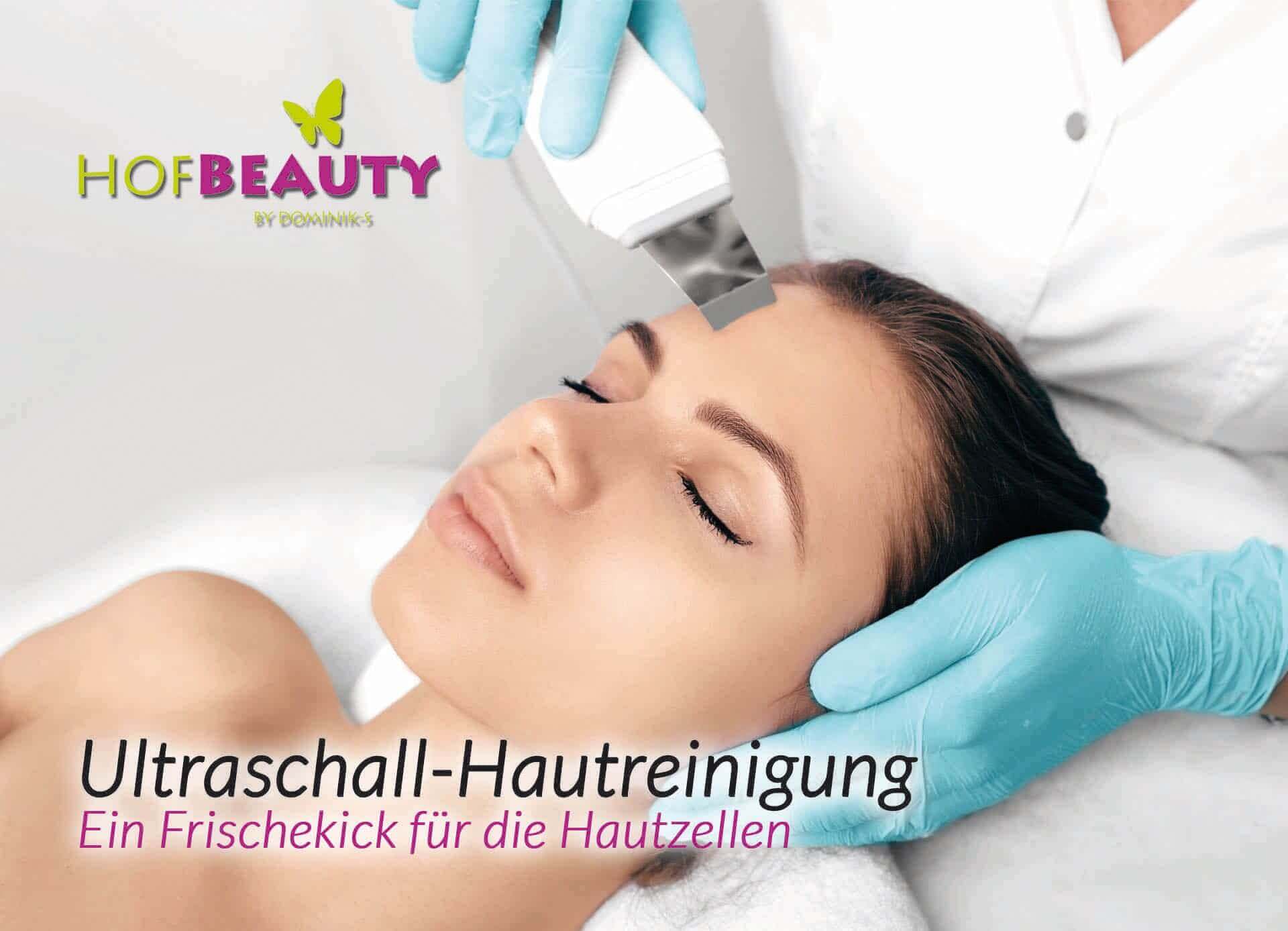 Professionellle Ultraschall Hautreinigung