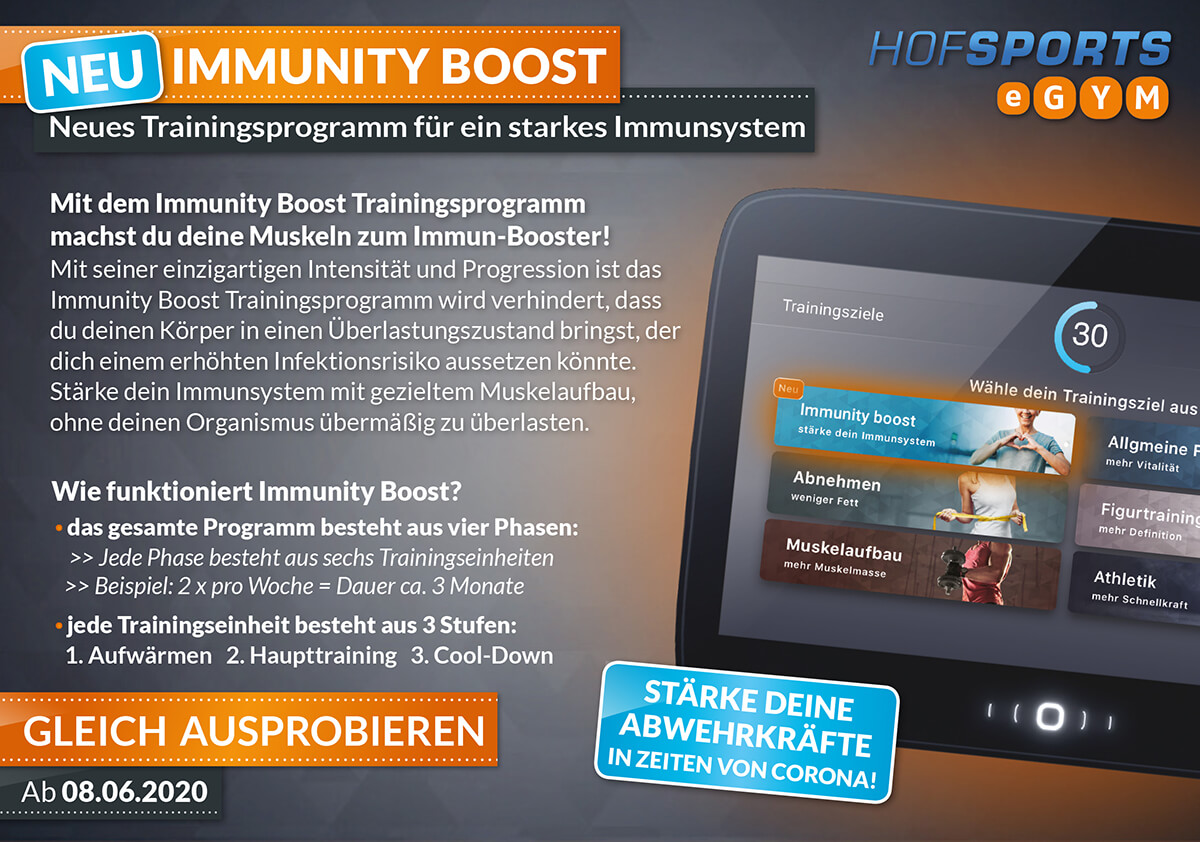 EGYM ZIRKEL: IMMUNITY BOOST