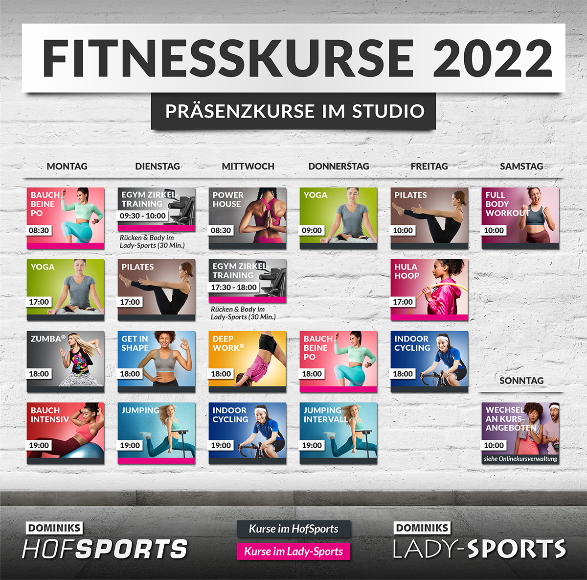 DOMINIKS-HofSports-Lady-Sports_Kursplan Fitnesskurse 2022