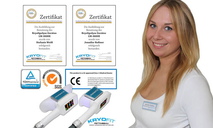 Kryolipolyse Team KryoFit-Studio Hof