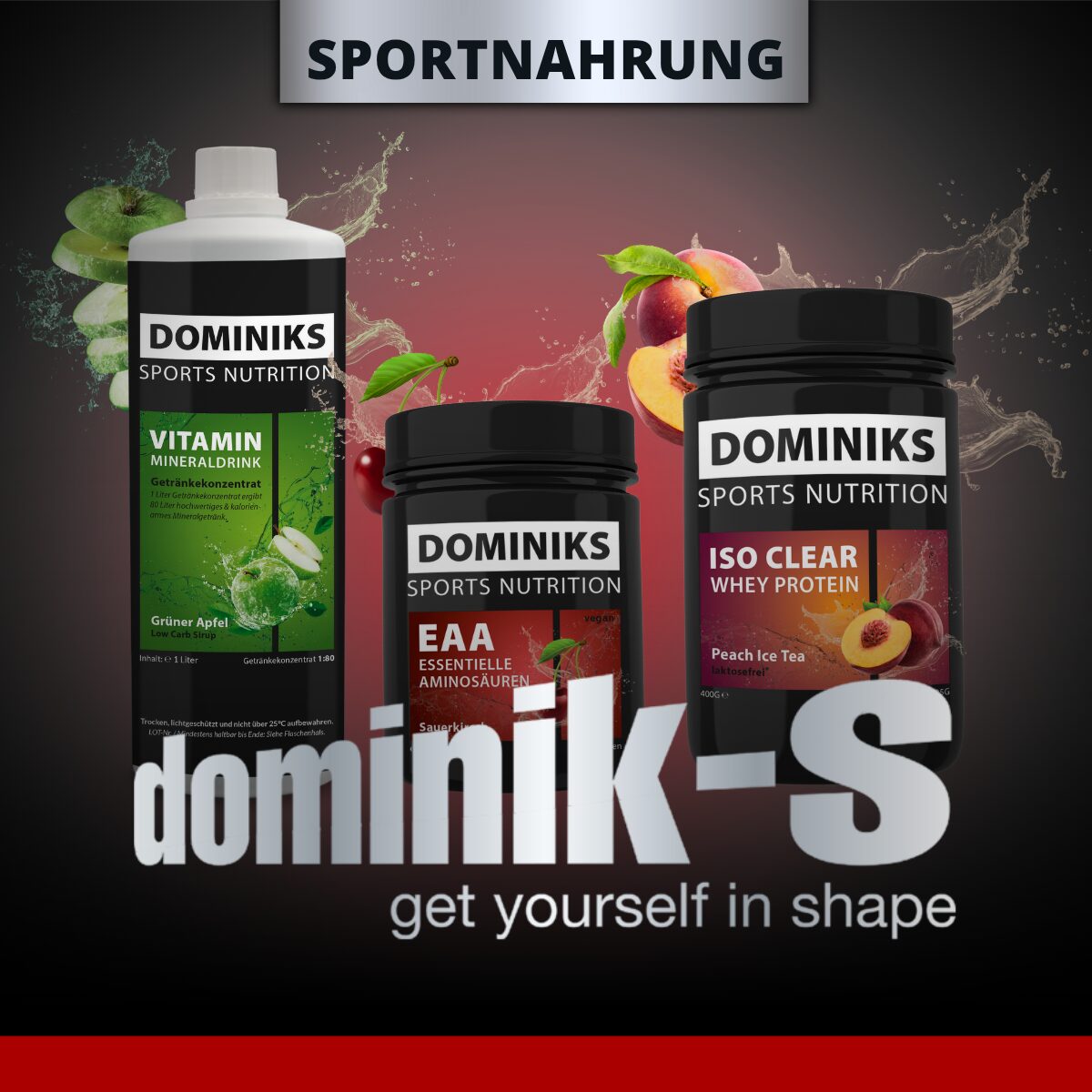 Dominiks Sportnahrung