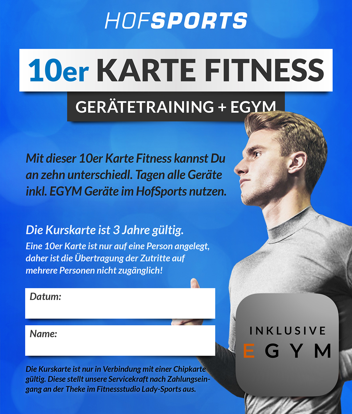 HofSports-10er-Kurskarte-Fitness-GeräteTraining+egym