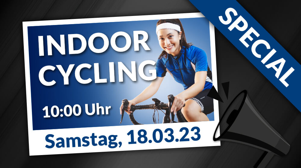 Specialkurs im Maerz - Indoor Cycling